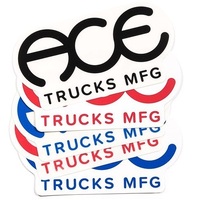 Ace Sticker 5 pack 3" Rings Logo (5 Pack)