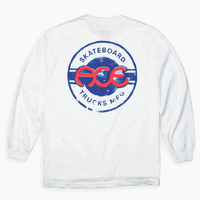 Ace LS Tee (M) Salty White