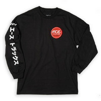 Ace LS Tee Katakana Black