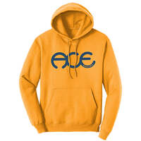 Ace Hoodie Rings Logo Gold