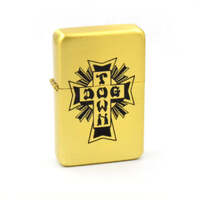 Dogtown Lighter Cross Logo Flip Top Gold/Black