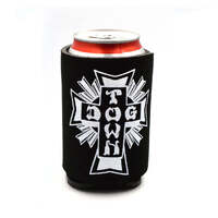 Dogtown Stubby Cooler DT Cross Logo Black