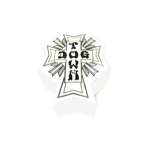 Dogtown Wax Cross Logo White