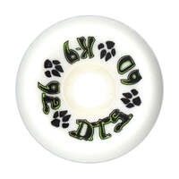 Dogtown K-9 wheels 60mm (92a) 80s White