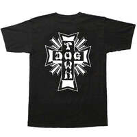 Dogtown Tee Cross Logo Black/White