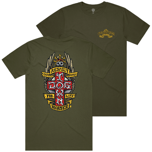 Dogtown Tee Respect Army