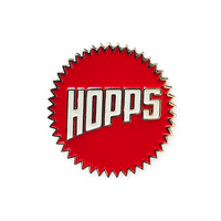 Hopps Enamel Pin Sun Logo