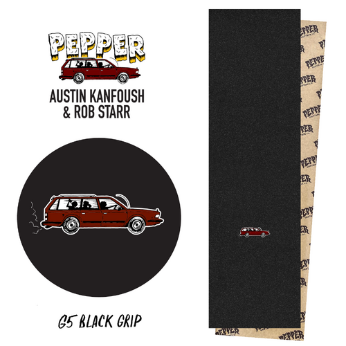 Pepper Griptape (9.0 x 33.5) G5 Kanfoush Wagon