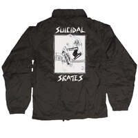 Suicidal Skates Windbreaker Pool Skater Black