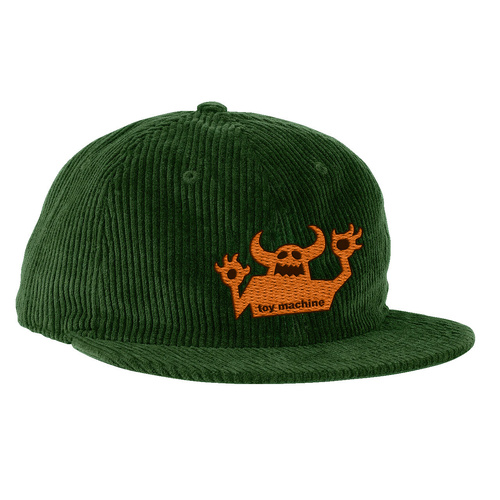 Toy Machine Hat OG Monster Corduroy Forest