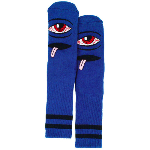Toy Machine Socks Bloodshot Sect Eye Blue