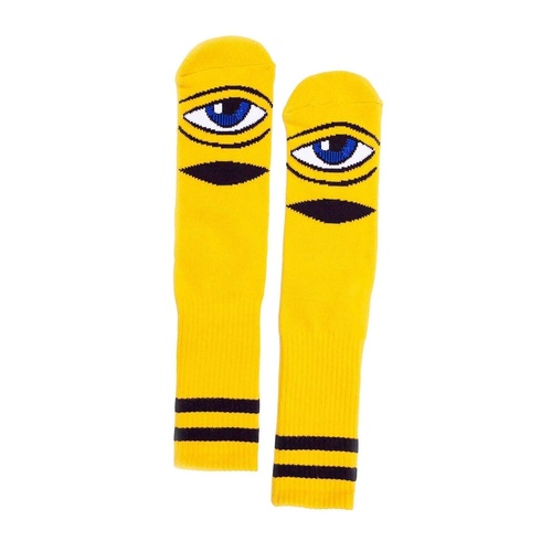 Toy Machine Socks Sect Eye Yellow