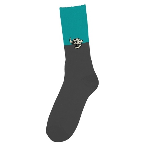 Toy Machine Socks Dead Monster Split Sock Teal