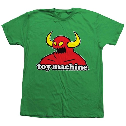 Toy Machine Tee Monster Tee Kelly Green