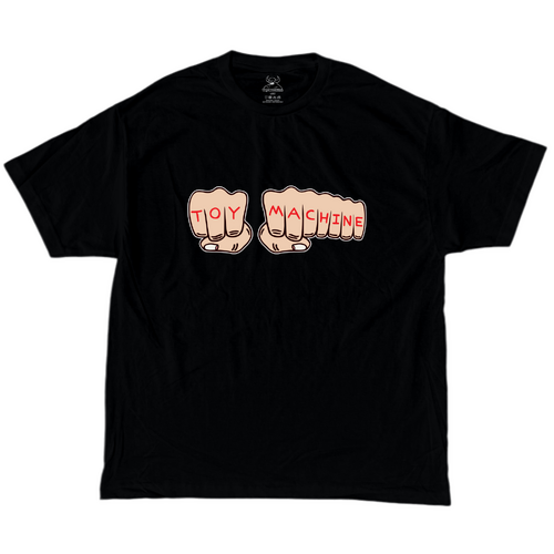 Toy Machine Tee Fists  Black