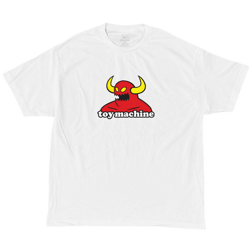 Toy Machine Tee Monster  White
