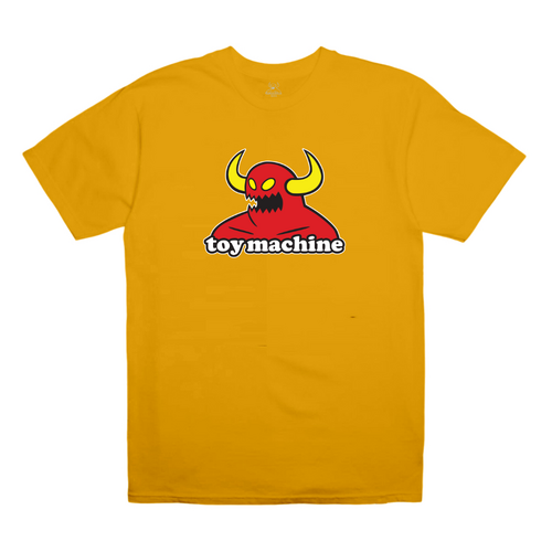 Toy Machine Youth Tee Monster Gold