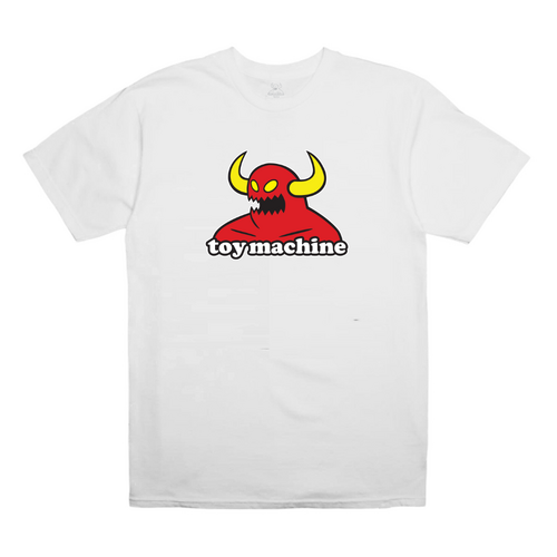Toy Machine Youth Tee Monster White