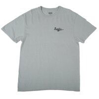 Traffic Tee Script Logo Dove Grey