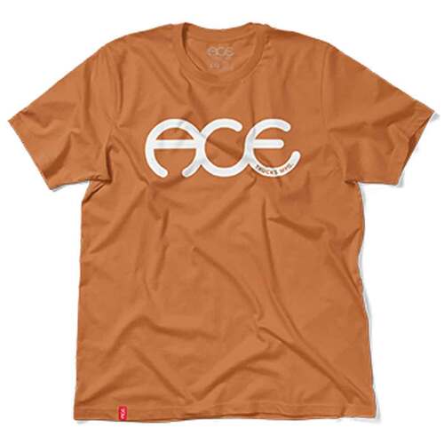 Ace Tee (XL) Rings Burnt Orange