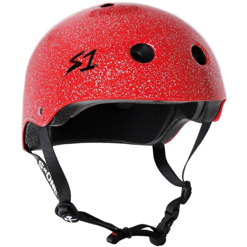 S-One Helmet Lifer (XS) Red Glitter