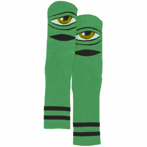 Toy Machine Socks Sect Eye Seafoam