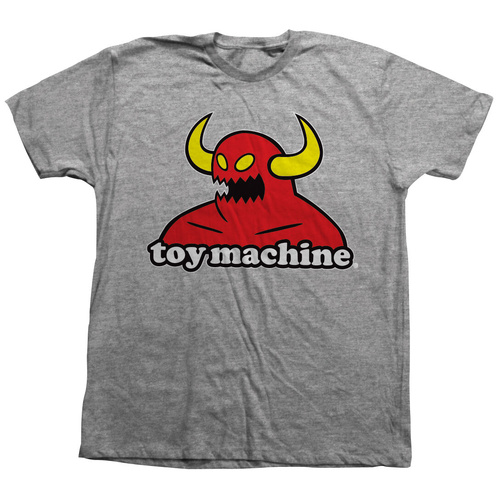 Toy Machine Tee (Youth 16) Monster Grey