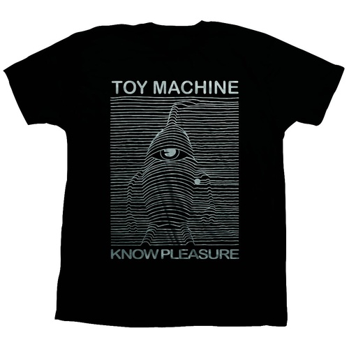 Toy Machine Tee (L) Toy Division Black