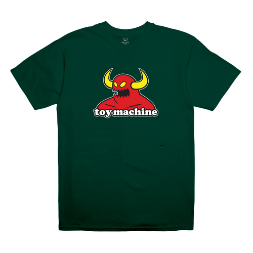 Toy Machine Youth Tee Monster (Youth 8) Forest Green